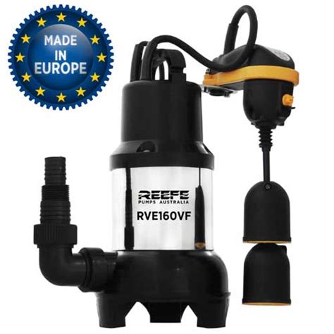 Sump Pump with Vertical Float Switch - Reefe RVE160-VF