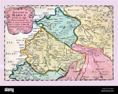 Map of Morocco, vintage engraving Stock Photo - Alamy