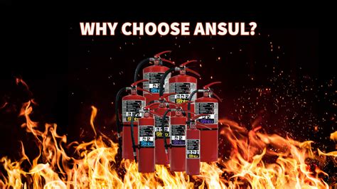 Why choose Ansul Fire Extinguishers