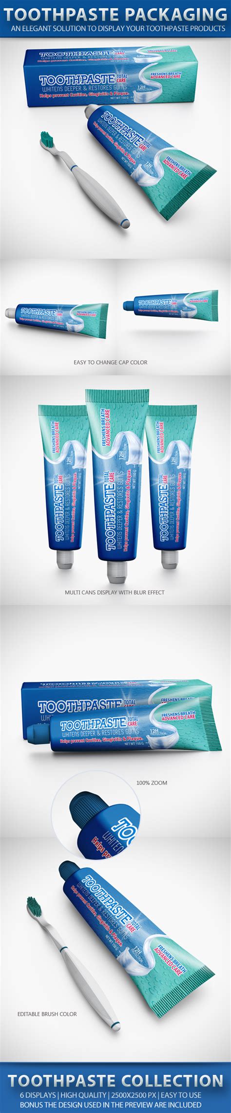 Toothpaste Packaging Mock-up :: Behance