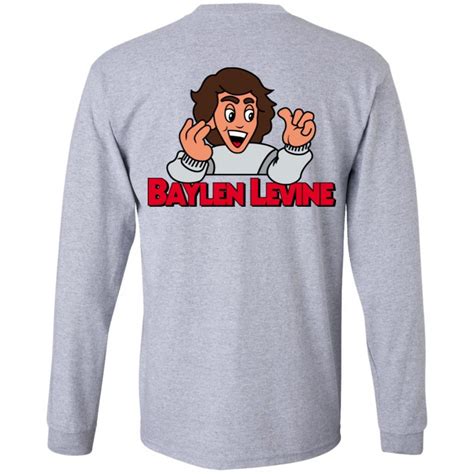 Baylen Levine Merch Baylen Levine Cartoon Hoodie - Spoias