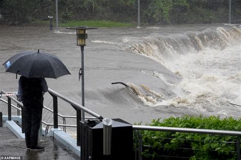 Before and after photos show Sydney's Parramatta River breaking banks after NSW hit by wild ...