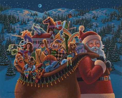 Eric Dowdle Christmas Puzzles | Gorgeous Folk Art Jigsaw Puzzles