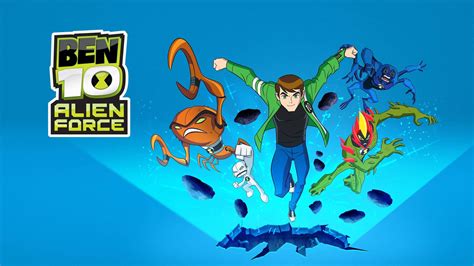 Download Ben 10 Alien Force Logo Wallpaper | Wallpapers.com