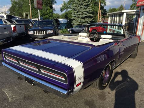 1969 Dodge Coronet R/T Convertible 4 Speed