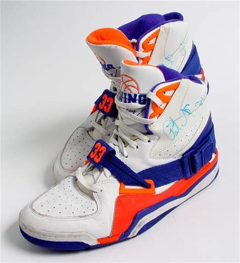 1991/92 Patrick Ewing Autographed Game Worn Sneakers