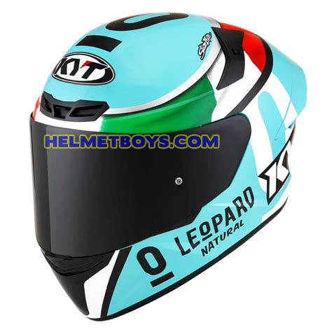 KYT Full Face Motorcycle Helmet TT COURSE LEOPARD – HELMETBOYS