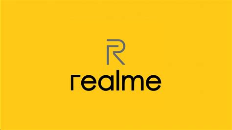 Realme Logo Yellow Background HD Realme Wallpapers | HD Wallpapers | ID #95842