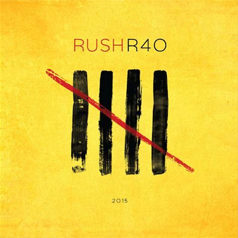 Rush: R40 Live 40th Anniversary Tour Book