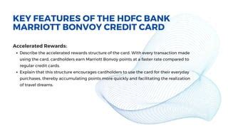 Journey Beyond Limits: The HDFC Bank Marriott Bonvoy Credit Card | PPT ...