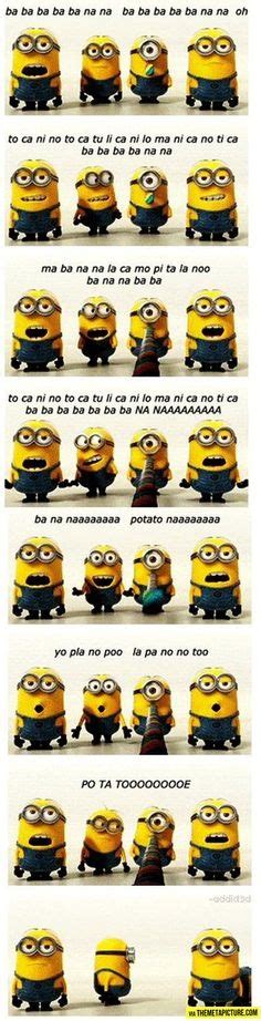 Minions Banana Song Lyrics