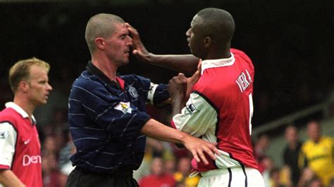 Roy Keane vs. Patrick Vieira, the Battle of the Buffet: Top 10 tunnel ...