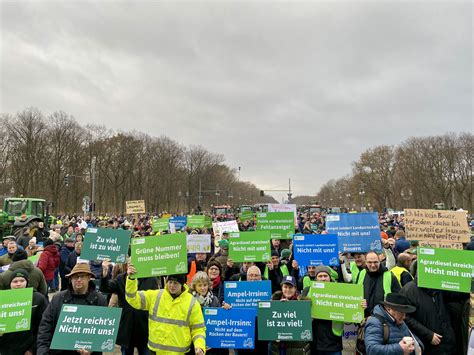 Farmers to renew protest action in Germany on tax relief cuts - Agriland.ie