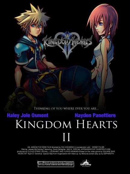 Kingdom Hearts 2 Movie poster by hiddenlotaslee on DeviantArt