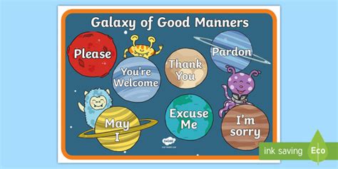 Combat Bad Manners in the Classroom - Galaxy Good Manners