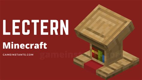 How To Make A Lectern In Minecraft - Gameinstants