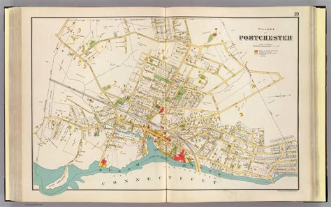 Village of Portchester. Copyrighted by Julius Bien & Co. 1892. (1893 ...