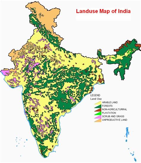 Land use map of India: National Institute of Hydrology