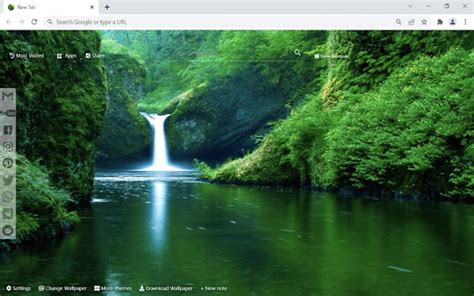Nature Scenery Wallpaper for Google Chrome - Extension Download