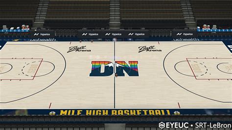 NBA 2K22 Denver Nuggets 8K Declaration & City Edition Court Update V1.6 ...