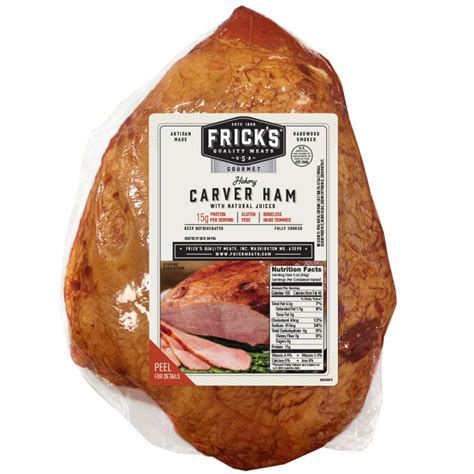 Carver Ham, Whole | Boneless Ham | Frick's Quality Meats