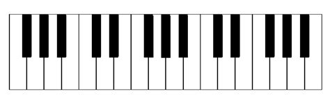 Piano Keyboard Clipart Free