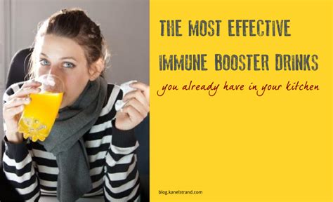 Kanelstrand: The Most Effective Immune Booster Drinks