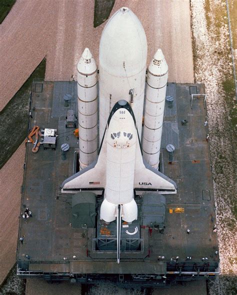 May 1, 1979 – The prototype Space Shuttle Enterprise rolls out from the ...