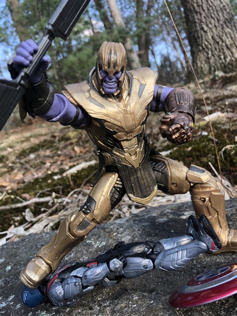 REVIEW: Marvel Legends Endgame Thanos in Armor Build-A-Figure - Marvel Toy News