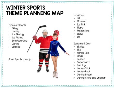 Preschool Winter Sports Activities - Pre-K Printable Fun