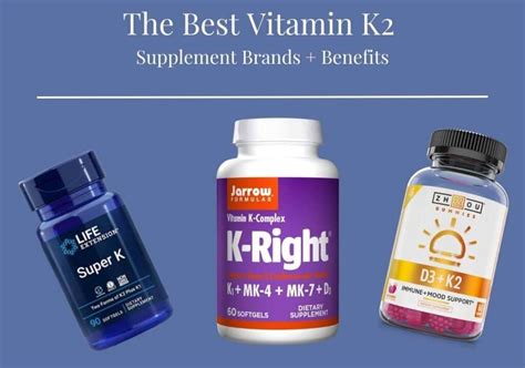 The Best Vitamin K2 Supplement Brands + Benefits | The Healthy RD