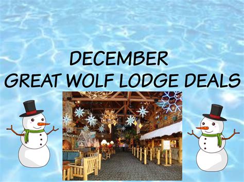 DECEMBER GREAT WOLF LODGE DEALS | Entertain Kids on a Dime Blog