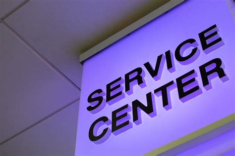 Service Center Signage · Free Stock Photo