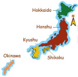 Islands and Prefectures