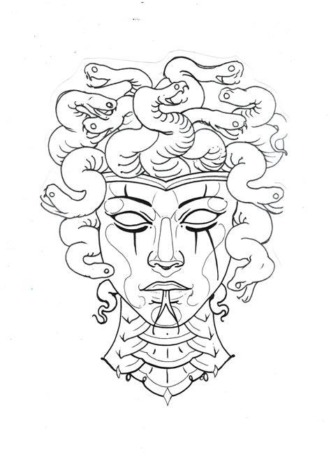 medusa tattoo designs easy - Claudette Crawley