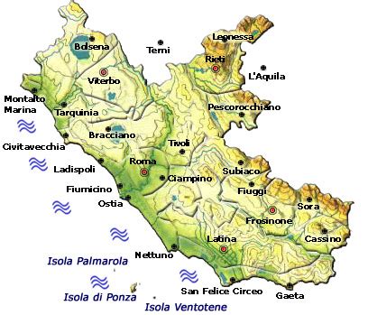 VisitsItaly - Maps of Italy - Political maps, driving maps, tourist maps