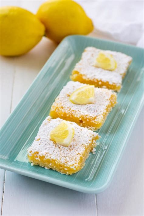 Lemon Squares - Easy Peasy Meals