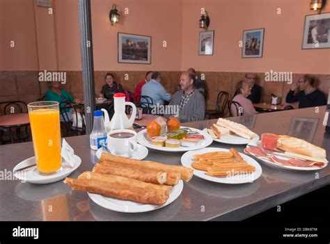 Spanish breakfast hi-res stock photography and images - Alamy