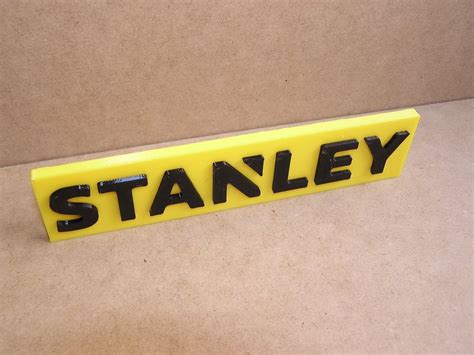 STL file Stanley Logo manufacturer of high quality tools・3D printing ...