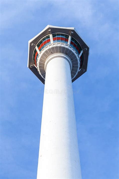 The Busan Tower, 120 Meter High Tower, South Korea Stock Photo - Image ...