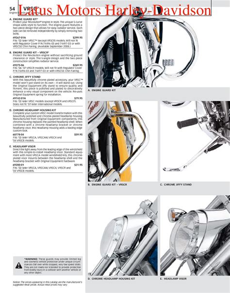 Part 1 Harley-Davidson Parts and Accessories Catalog by Harley-Davidson ...