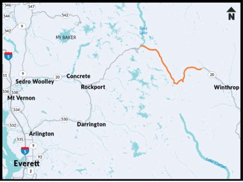 North Cascades Highway Closed for the Season due to Heavy Snow - Lake Chelan News and Information