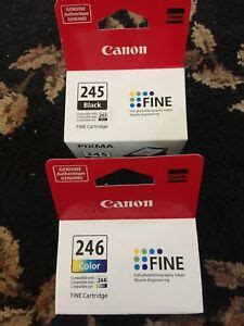 Brand NEW Canon PG-245 Black + CL-246 Color Ink Cartridges 2-Pack Set Free Ship 660685202191 | eBay