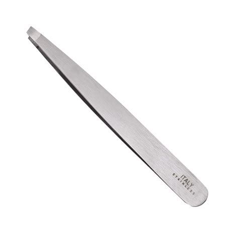 Ultra Slant Tip Stainless Steel Tweezers, 3.75" | Tweezers, Tweezer ...