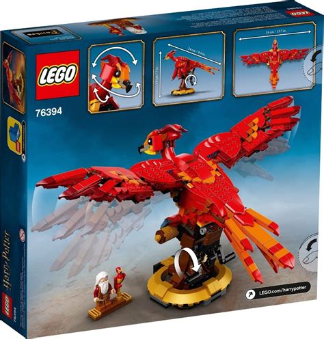 Lego Harry Potter Fawkes, Dumbledore's Phoenix 76394- Buy Online in United Arab Emirates at ...
