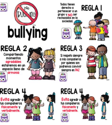 Diseños para decir No al Bullying en la escuela | Educación Primaria