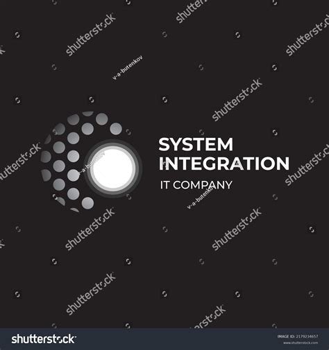 Vector Logo System Integration Company Stock Vector (Royalty Free ...