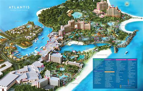 Resort Map | Atlantis Paradise Island | Bahamas