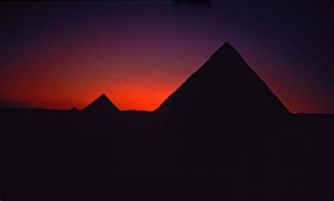 Pyramids at Sunset, Cairo, Egypt photo - Mindy McNaugher photos at ...