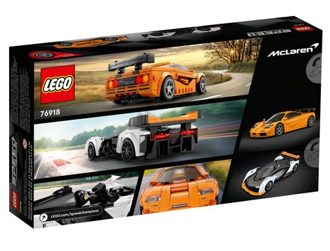 LEGO SPEED CHAMPIONS 76918 McLaren Solus GT & McLaren F1 LM LEGO